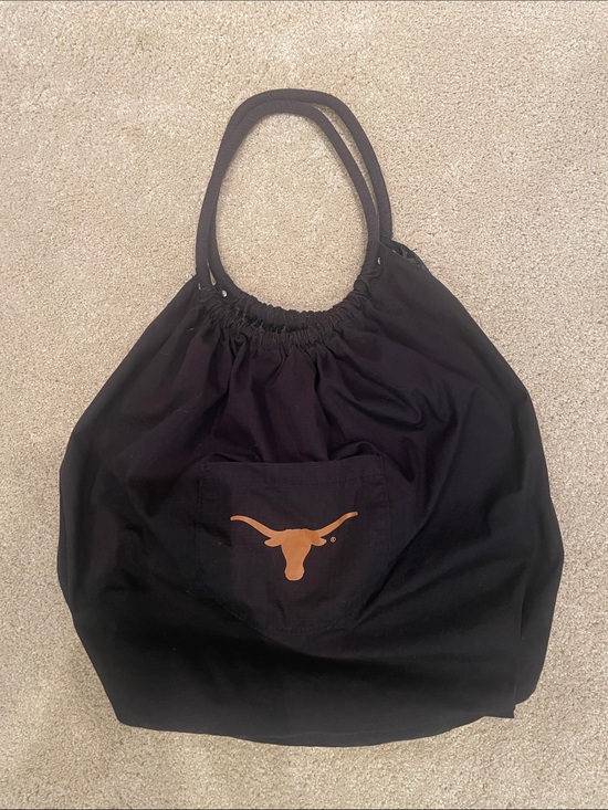 Texas Longhorns Handbags - Black Texas Longhorns tote bag or large purse, officially licensed